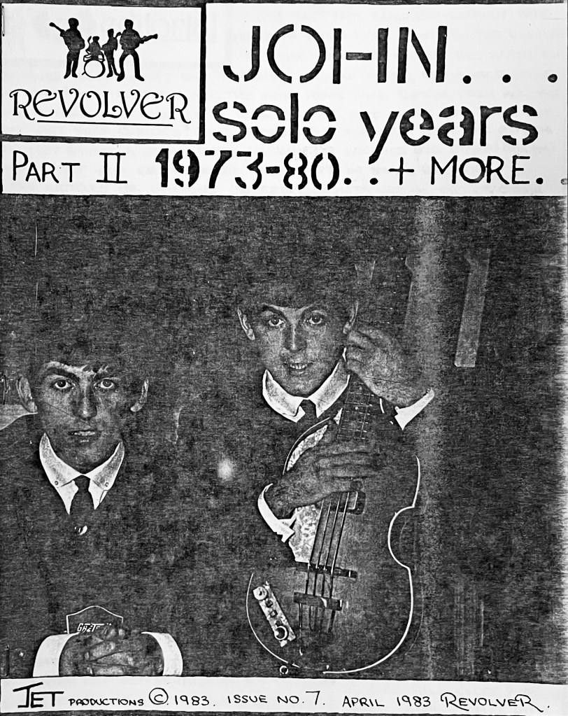 Revolver Beatle Fanzine Issue 7